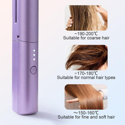 Electric Portable Hair Straightener Comb
